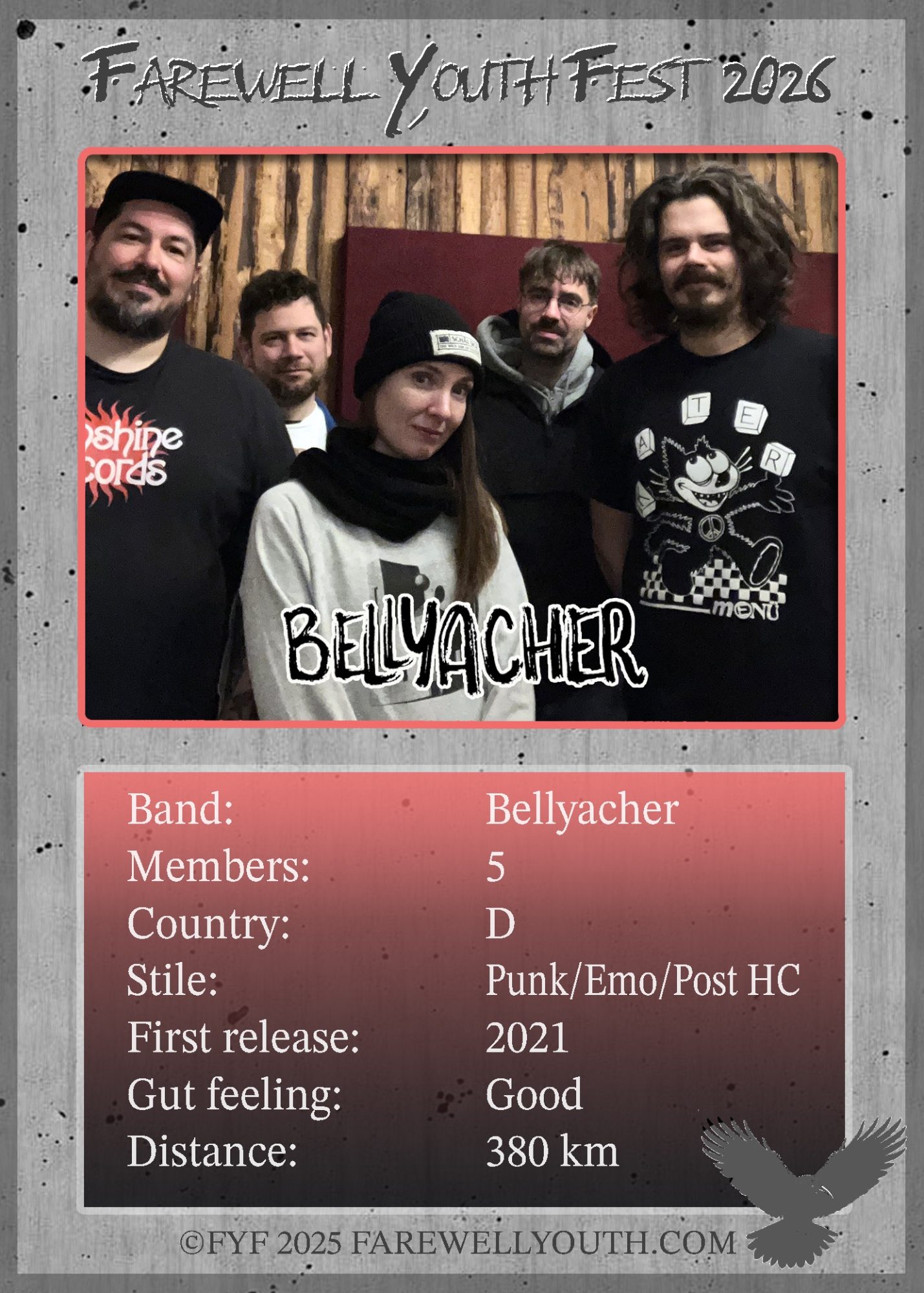 Bellyacher – Info Bellyacher - Info