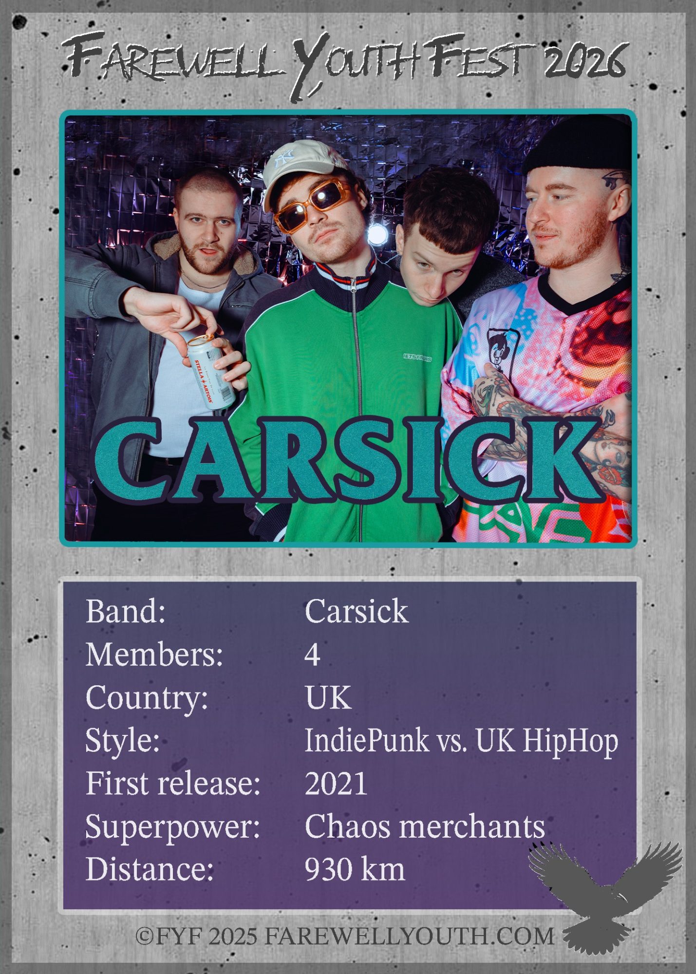 Carsick - Info