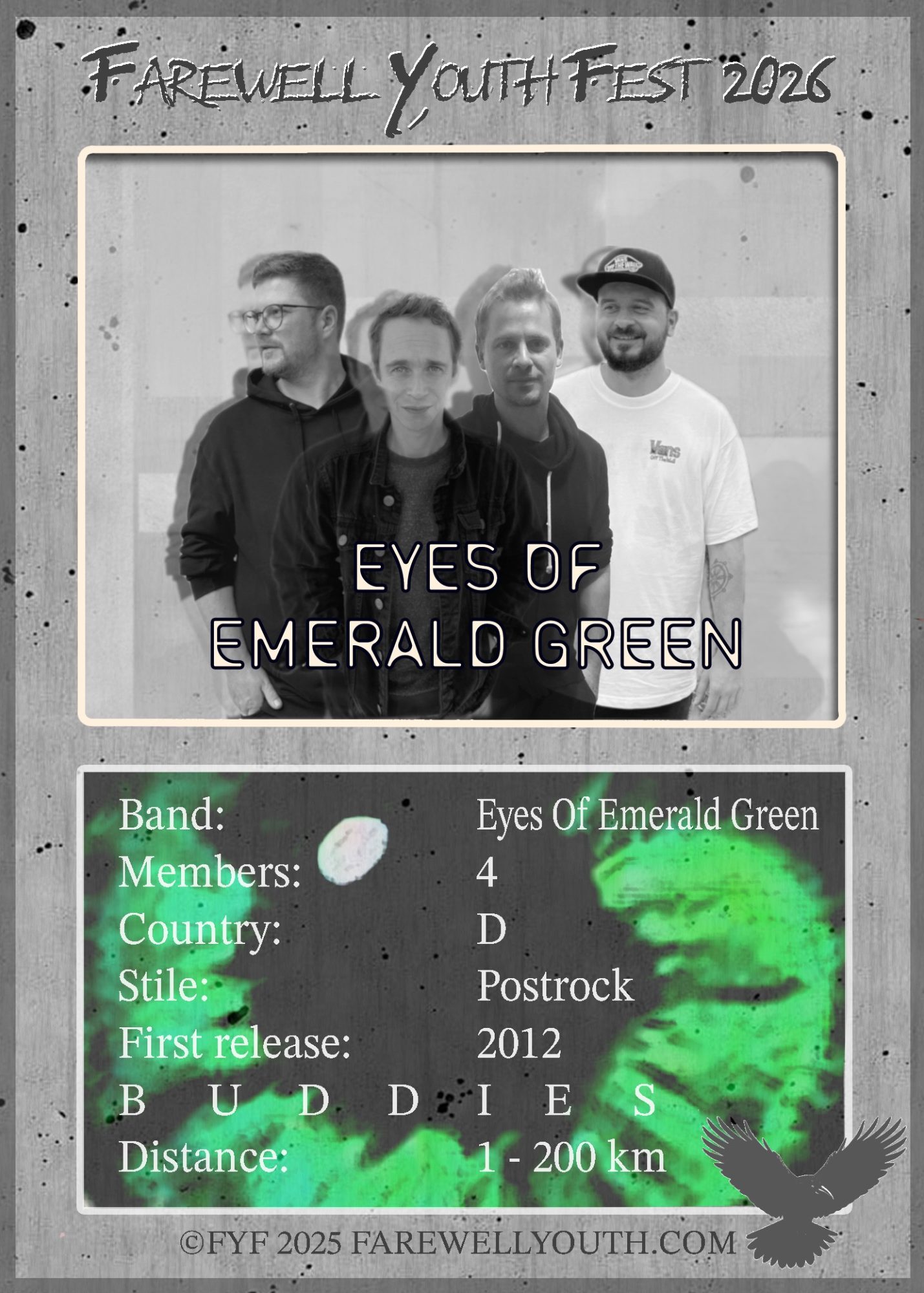 Eyes Of Emerald Green - Info